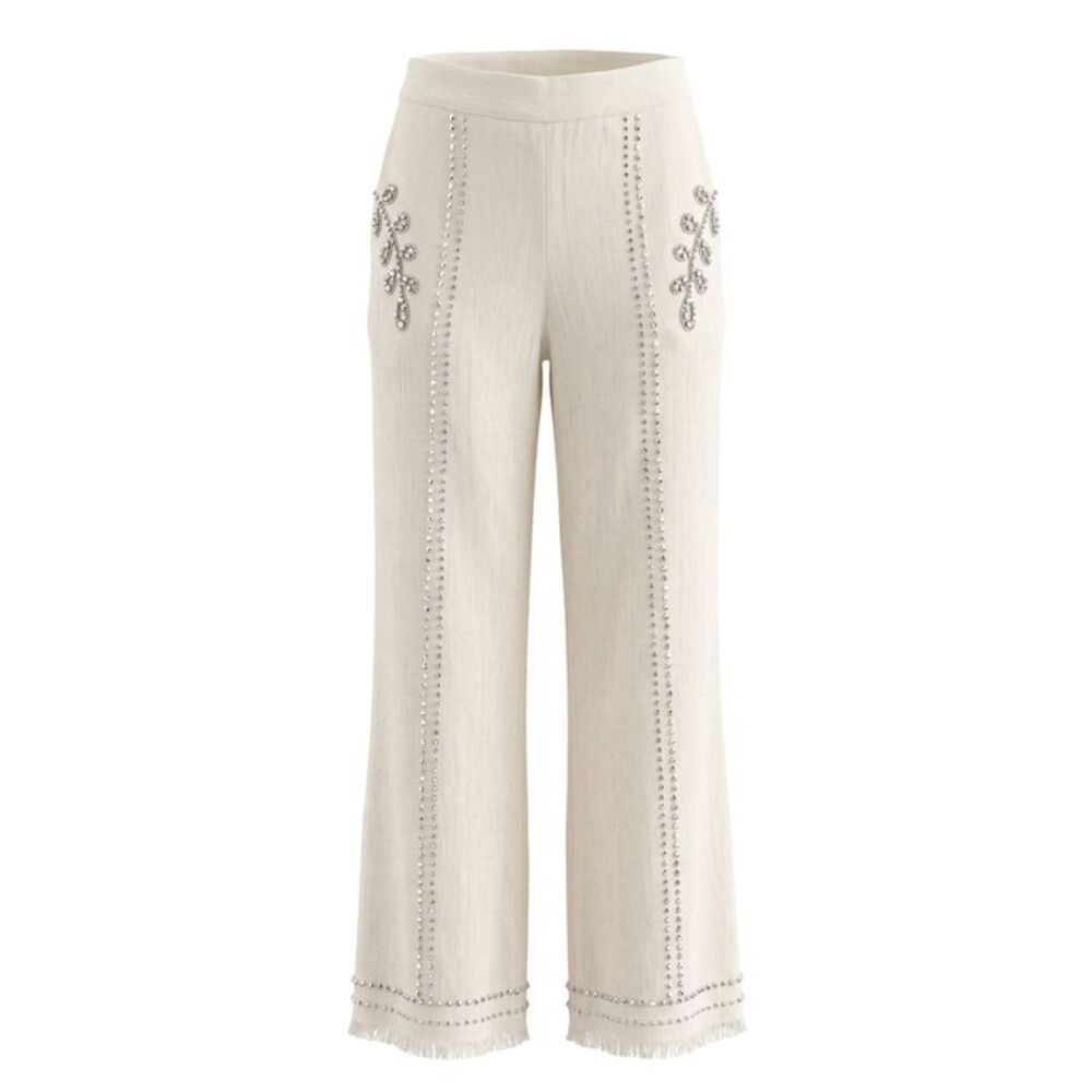 Trussardi Jeans White Cotton Women's Women's Pants